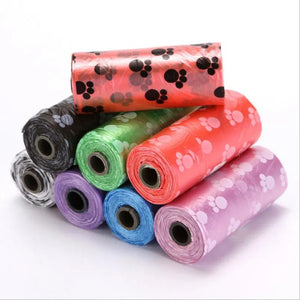 Doggie Poop Bag Set - 10 Rolls