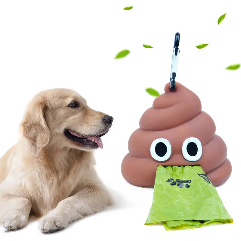 Poop-shaped Doggie Bag Dispenser